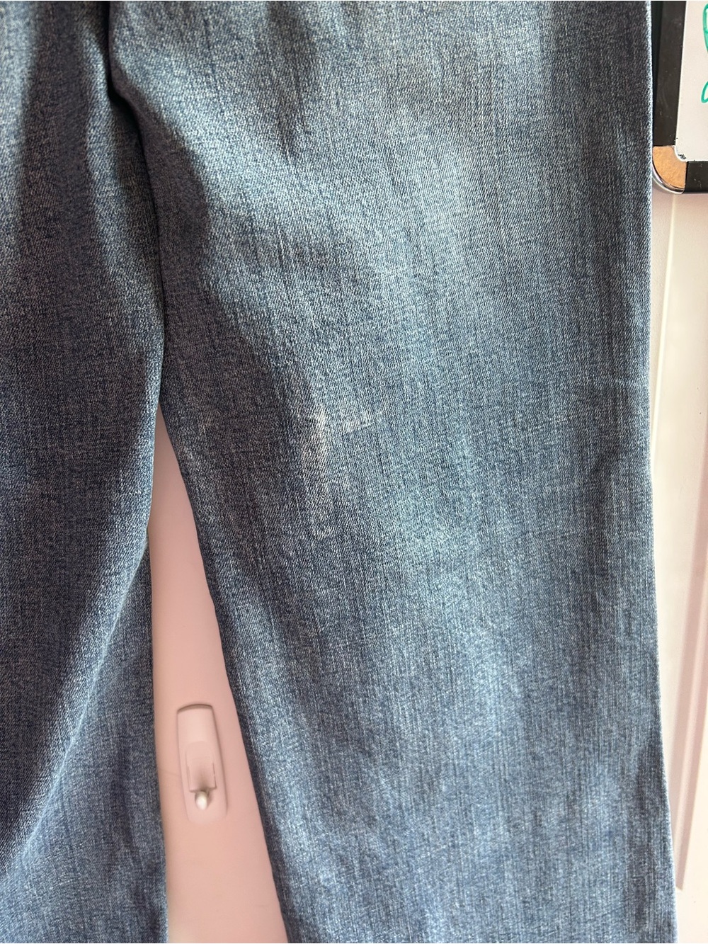 Pilcro Size 26P Petite Wide Leg Jeans Flap Pocket Stretch Denim NWOT - Picture 5 of 10